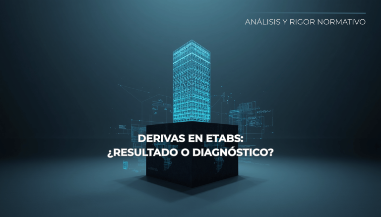 Control de Derivas en ETABS: Por Qué el Reporte del Software No es Suficiente para Cumplir su Normativa Local