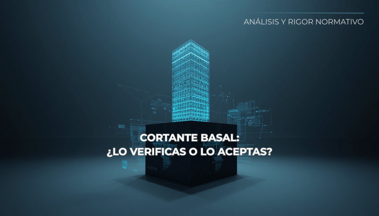 Cortante Basal: El Número que Todo Ingeniero Corre pero Pocos Saben Auditar