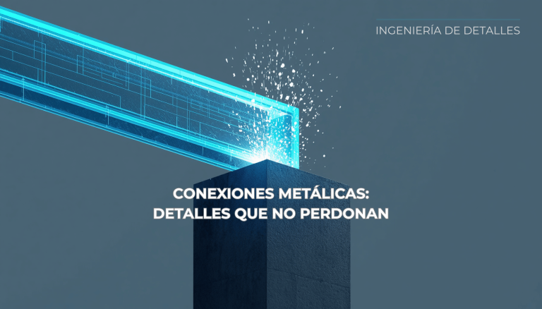 Conexiones Metálicas: Por Qué el Detalle que Nadie Audita es el que Falla Primero