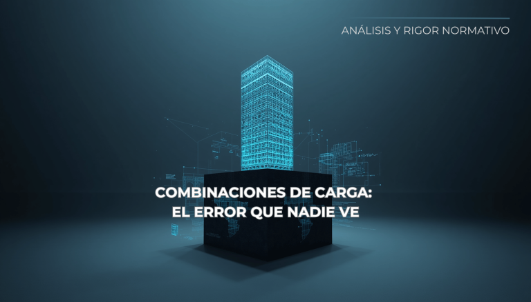 Combinaciones de Carga en SAP2000 y ETABS: El Error Silencioso que Ningún Reporte Detecta